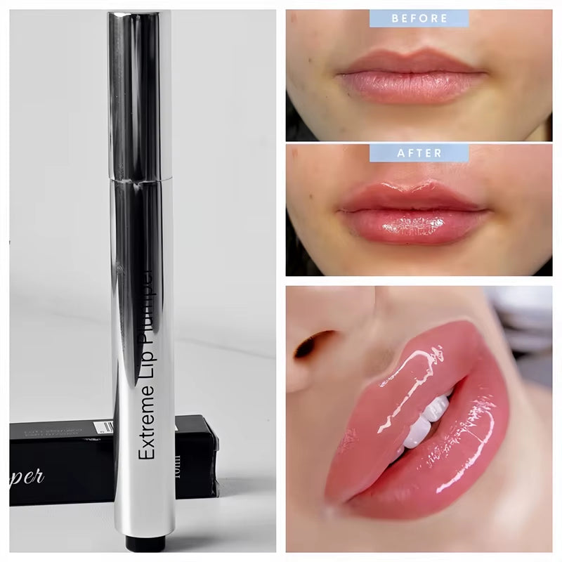 Glow Tulip Lip Plumper Spicule Plumping Lip Shot Extreme Lip Plumper Gloss Extreme Volume Serum Oil Sexy Beauty Makeup Korean